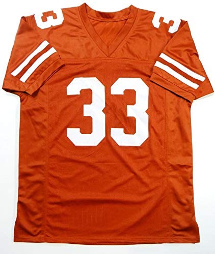 D'onta Foreman Autographed Orange College Style Jersey