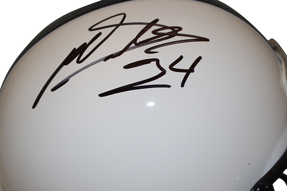 Miles Sanders Signed Penn State Nittany Lions Full Size VSR4 Helmet