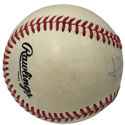 Kirk Gibson Signed Detroit Tigers Rawlings National League Baseball (JSA)
