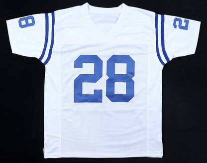 Jonathan Taylor Autographed Indianapolis Colts White Custom Jersey
