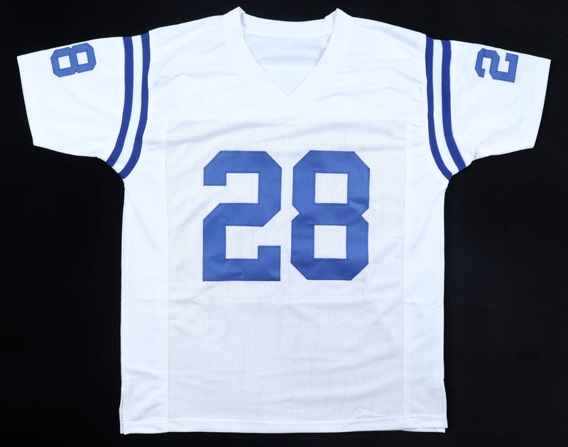 Jonathan Taylor Autographed Indianapolis Colts White Custom Jersey