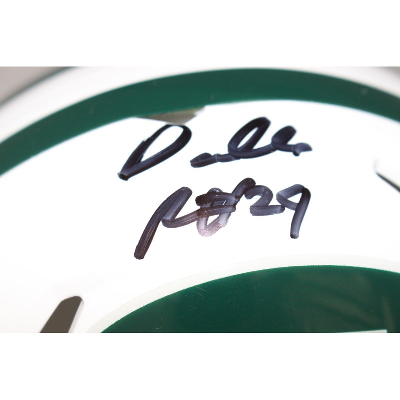 Darrelle Revis New York Jets Autographed Throwback Mini Helmet