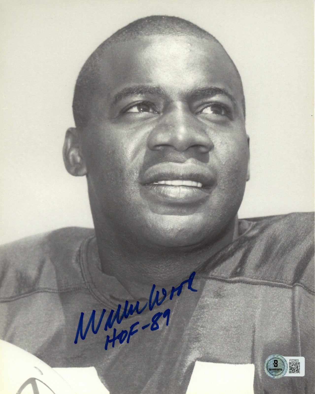 Willie Wood Autographed Green Bay Packers 8x10 Photo