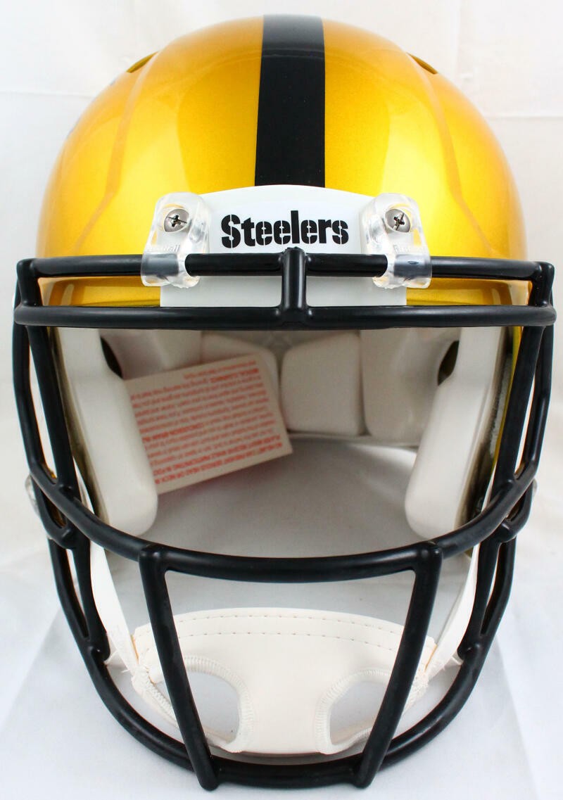 Najee Harris Autographed Pittsburgh Steelers Flash Speed Authentic Helmet