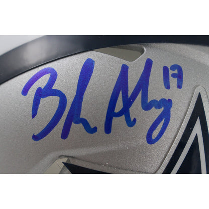 Brandon Aubrey Dallas Cowboys Autographed Mini Helmet Beckett Witnessed