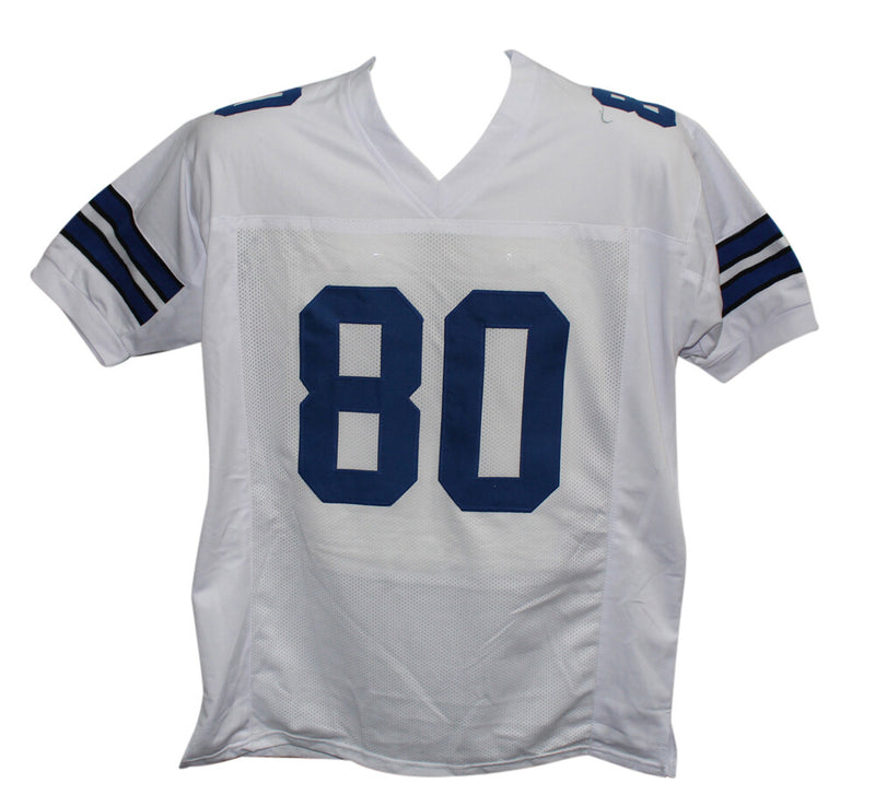 Tony Hill Dallas Cowboys Signed Custom Pro Style White Jersey
