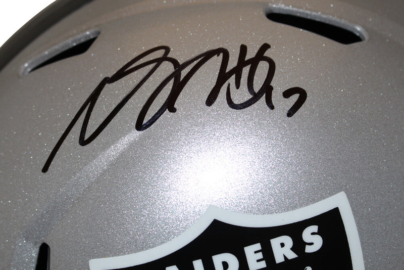 Davante Adams Autographed Las Vegas Raiders Full Size Speed Replica Helmet