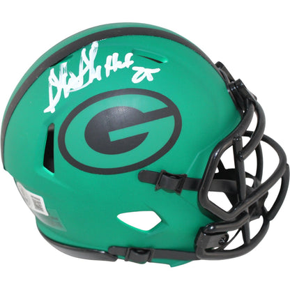 Sterling Sharpe Autographed Green Bay Packers Rave Mini Helmet (HOF)