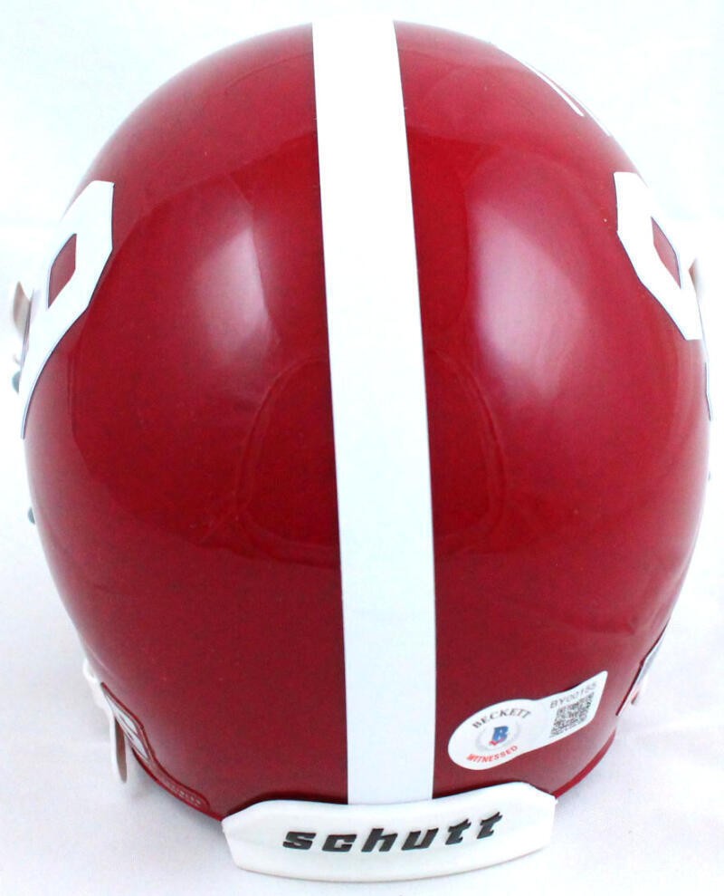 Bryce Young Signed Alabama Crimson Tide White Mini Helmet (Roll Tide Inscr)