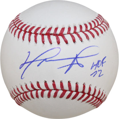David Ortiz Autographed Boston Red Sox Baseball (HOF 22 Inscription)