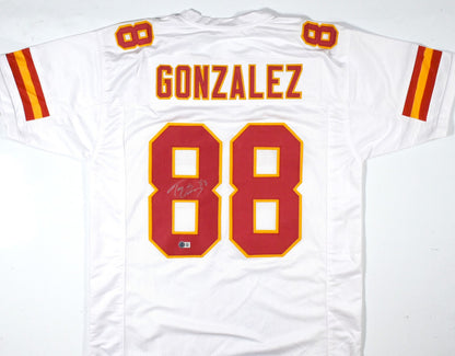 Tony Gonzalez Signed White Custom Jersey