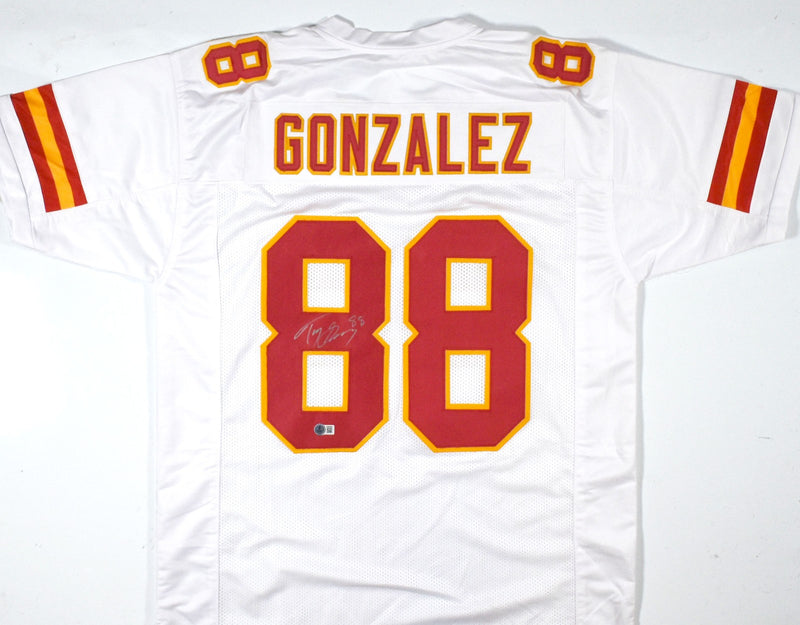 Tony Gonzalez Signed White Custom Jersey