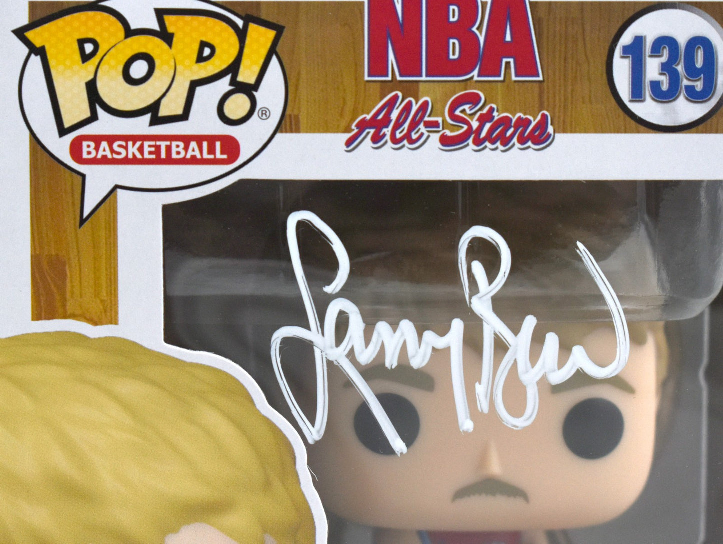 Larry Bird Autographed Boston Celtics All-Star Funko Pop #139