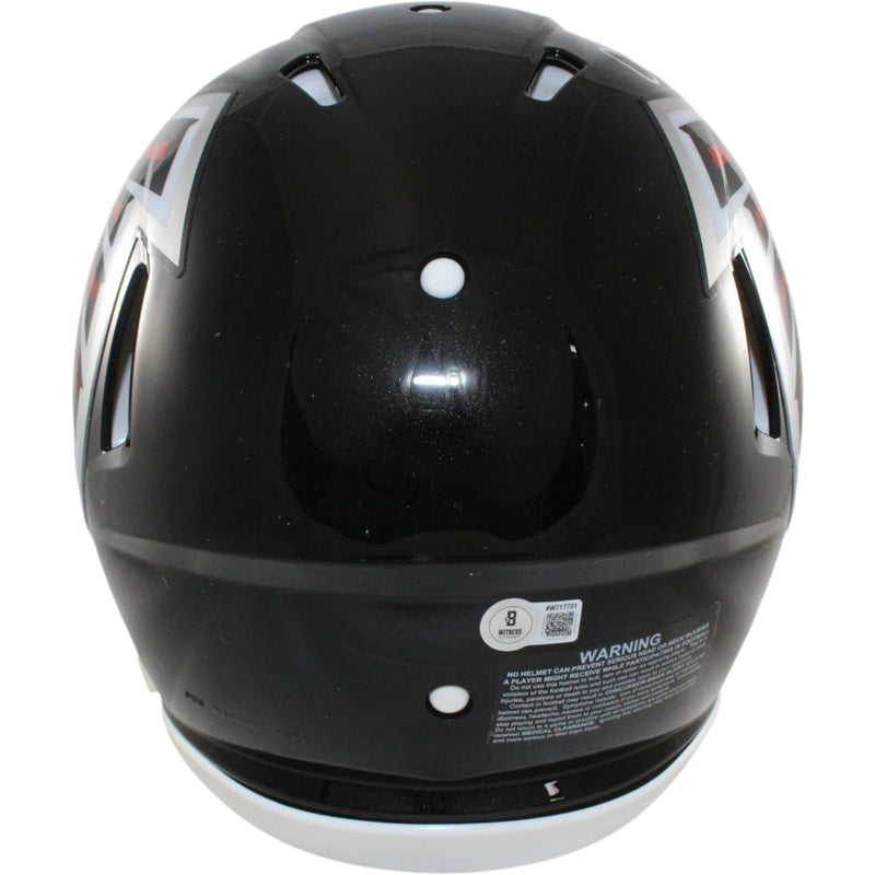 Julio Jones Signed Atlanta Falcons Authentic Throwback Helmet
