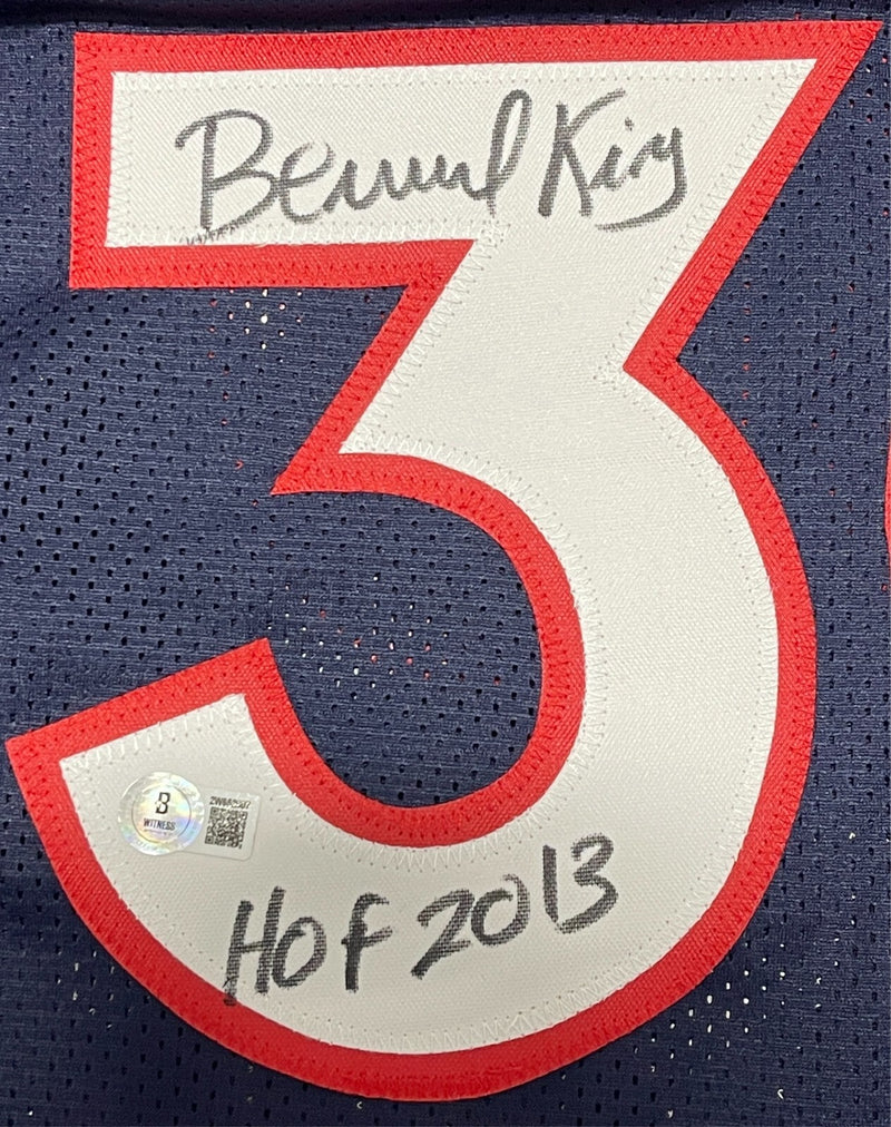 Bernard King Signed New York Knicks Custom Jersey (HOF 2013)