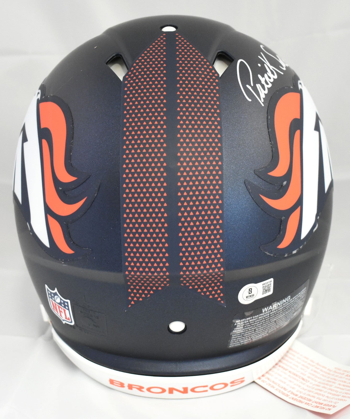Patrick Surtain II Signed Denver Broncos Full Size Speed Authentic Helmet