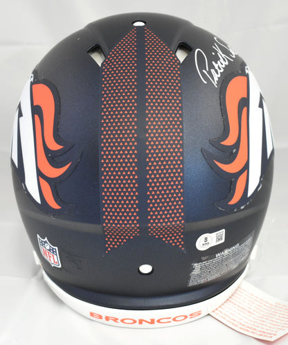 Patrick Surtain II Signed Denver Broncos Full Size Speed Authentic Helmet
