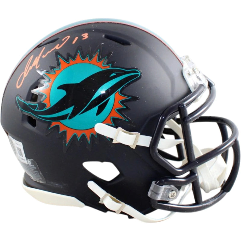 Dan Marino Signed Miami Dolphins Mini Rivalries Helmet