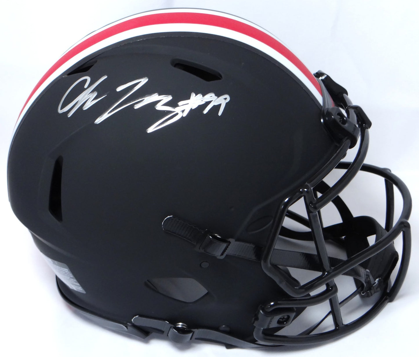 Chase Young Signed Ohio State Buckeyes Eclipse Speed Authentic Helmet