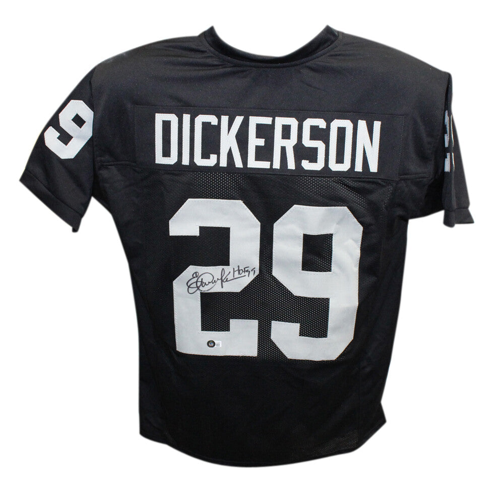 Eric Dickerson Autographed Jersey - Las Vegas Raiders Pro Style
