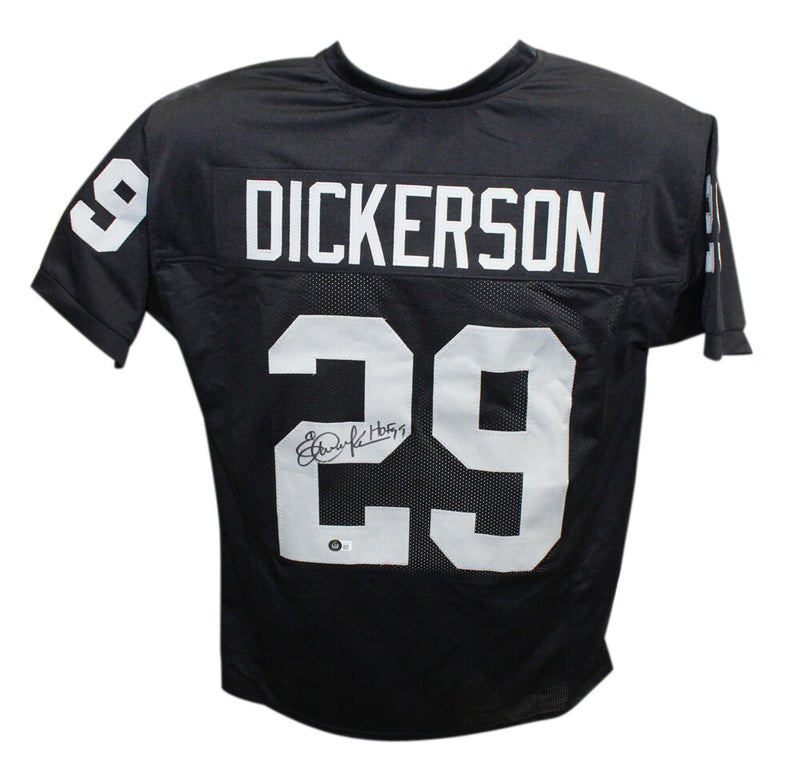 Eric Dickerson Autographed Jersey - Las Vegas Raiders Pro Style