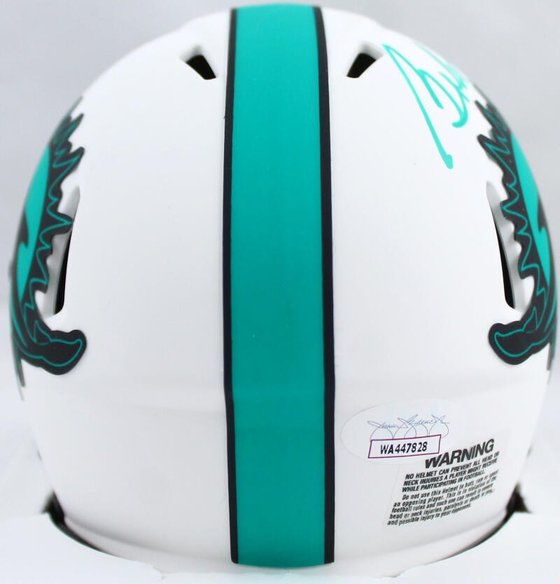 Bob Griese Signed Miami Dolphins Lunar Speed Mini Helmet