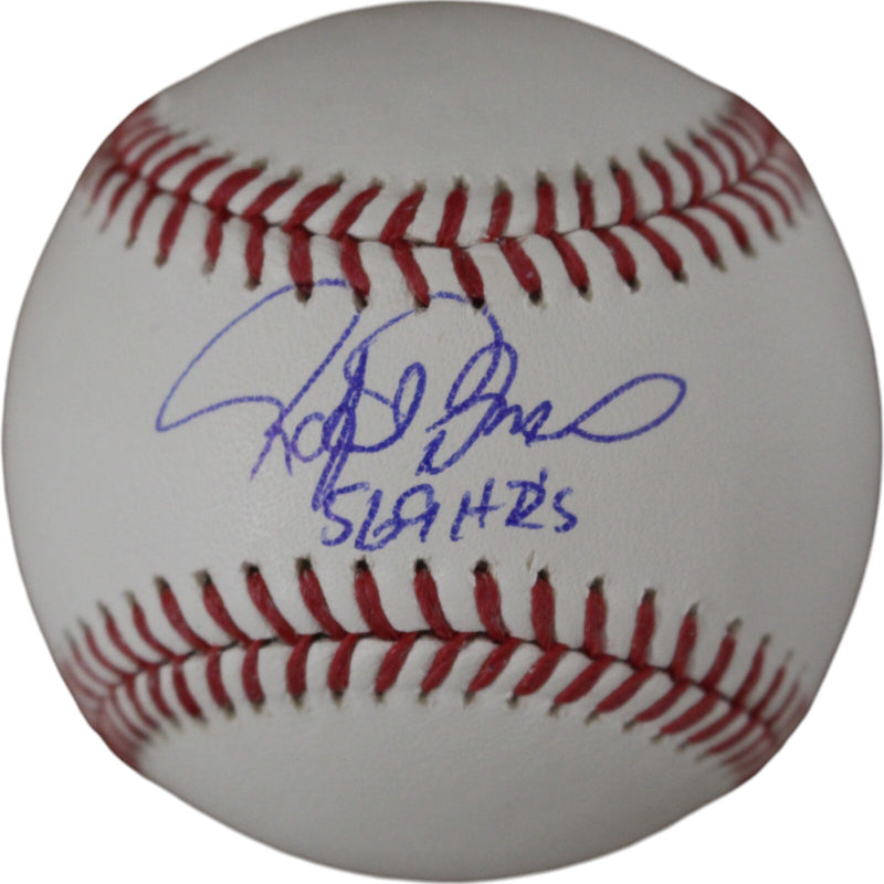Rafael Palmeiro Autographed Baltimore Orioles Baseball (569 HR Inscription)
