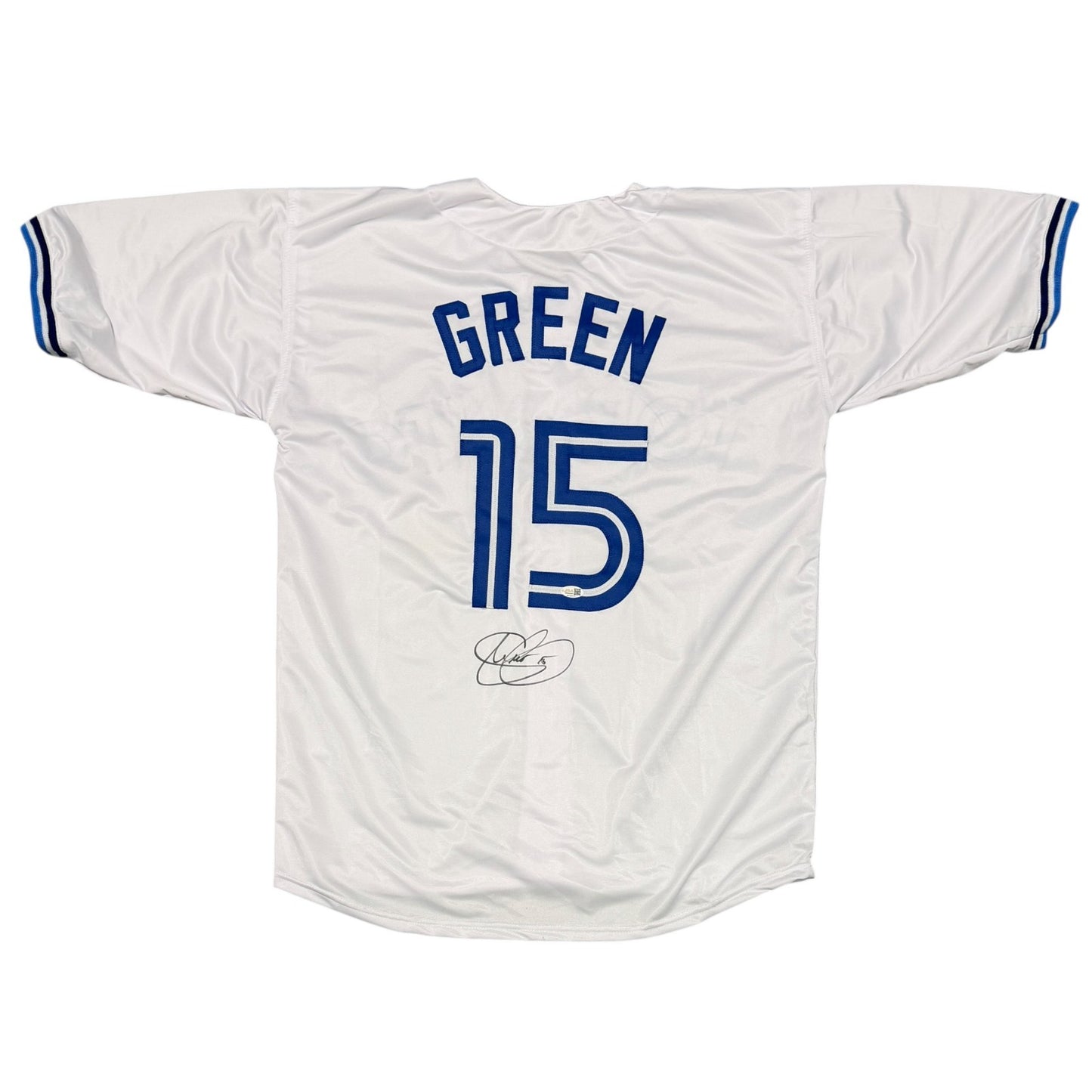 Shawn Green Signed Toronto Blue Jays Custom Baseball Jersey (JSA)