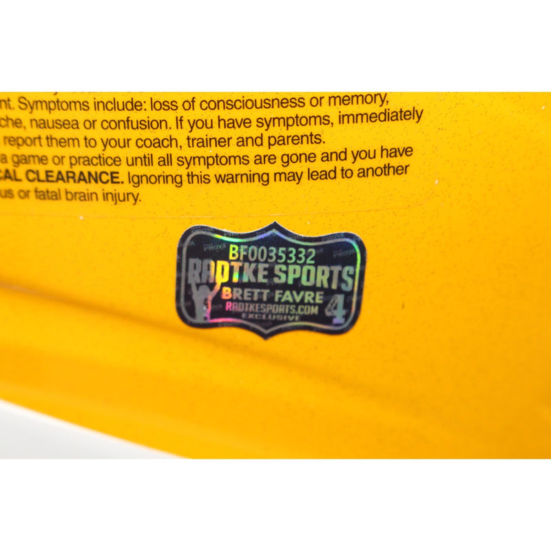 Brett Favre Signed Green Bay Packers Authentic SpeedFlex Helmet