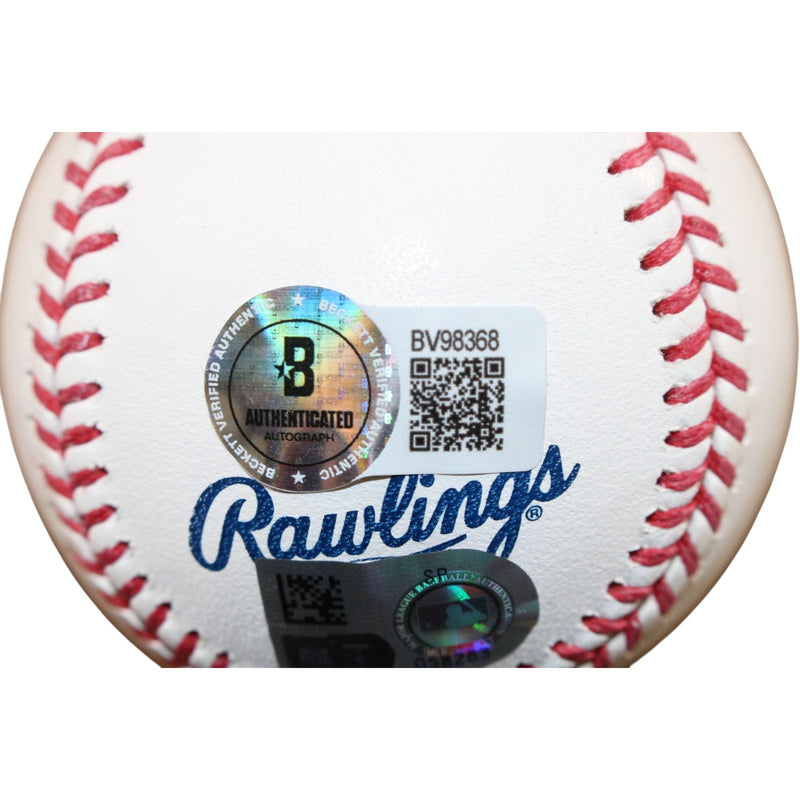 Reggie Jackson Autographed New York Yankees Baseball with HOF 93 Inscription