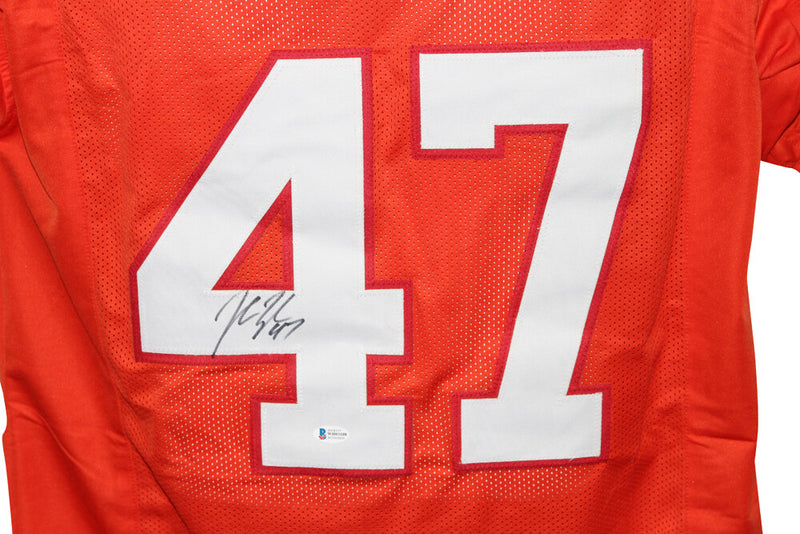 John Lynch Autographed Tampa Bay Buccaneers Throwback Custom Jersey