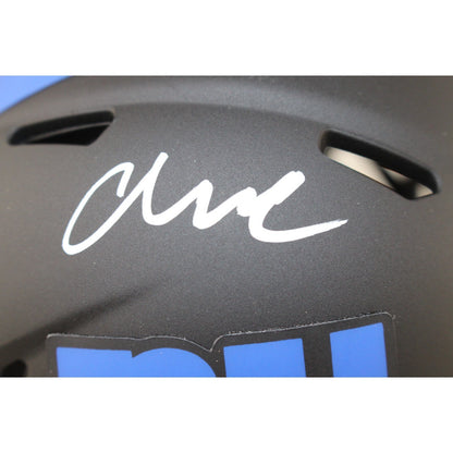 Abdul Carter Autographed New York Giants Eclipse Mini Helmet