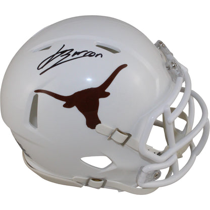 Jahdae Barron Autographed Texas Longhorns Mini Helmet