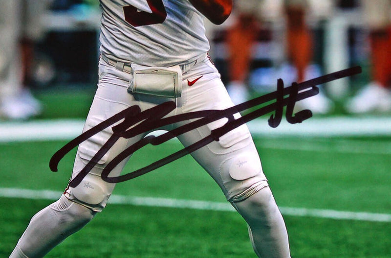 Bryce Young Signed Alabama Crimson Tide 8x10 Passing Photo