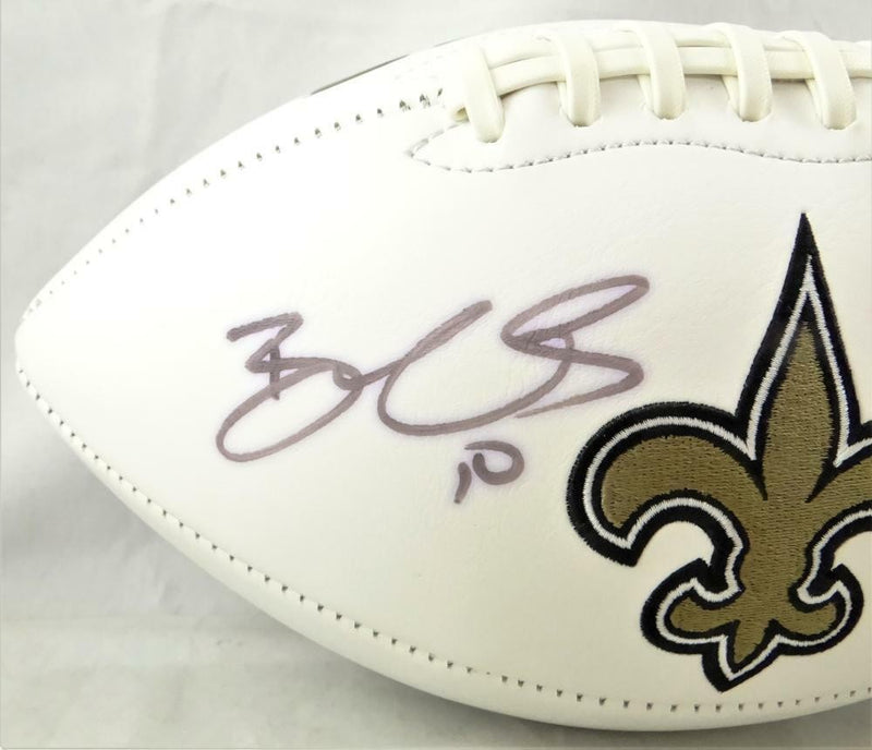 Brandin Cooks Signed New Orleans Saints Logo Football