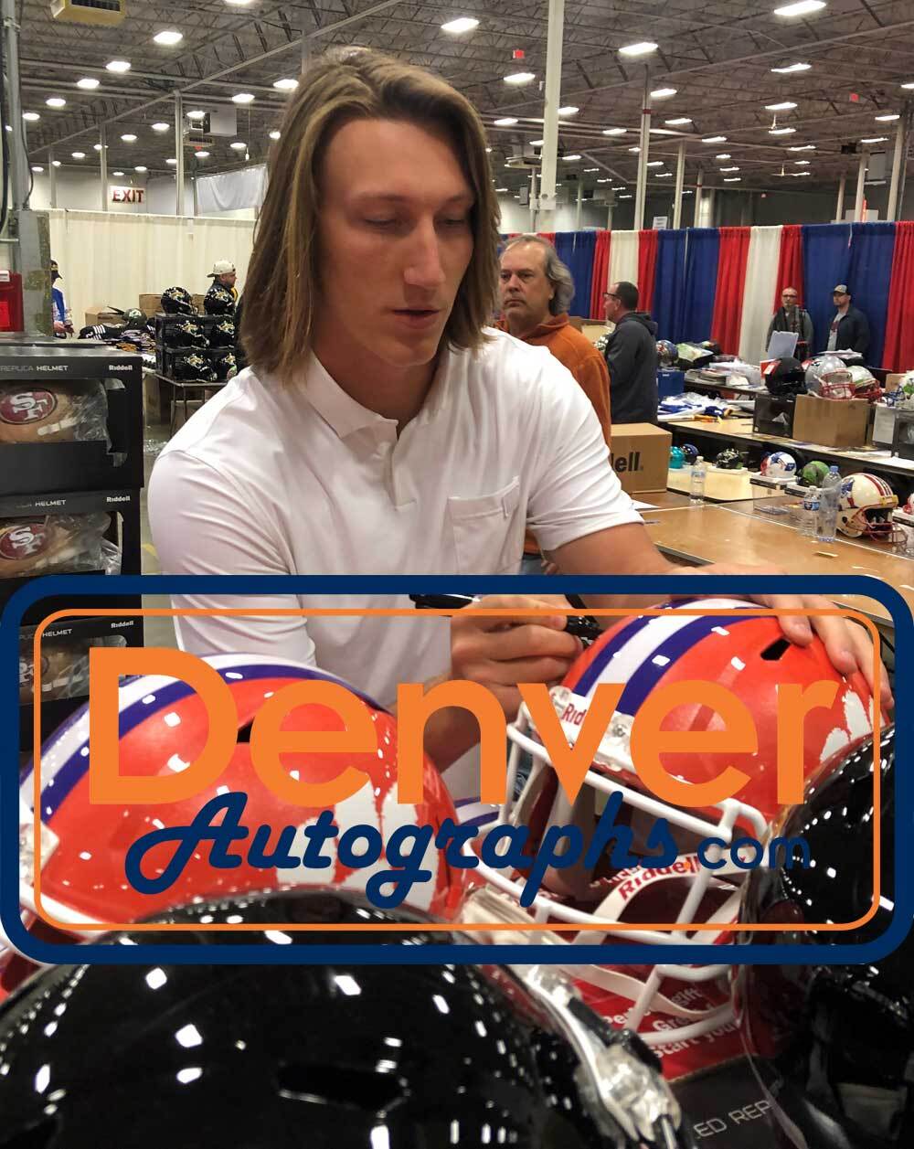 Trevor Lawrence Signed Clemson Tigers Speed Full Size Helmet