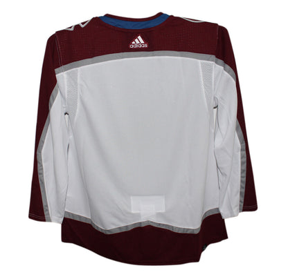 Colorado Avalanche Team Signed Adidas Authentic White Jersey (18+ Sigs)