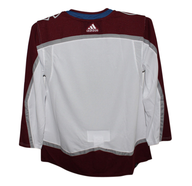 Colorado Avalanche Team Signed Adidas Authentic White Jersey (18+ Sigs)