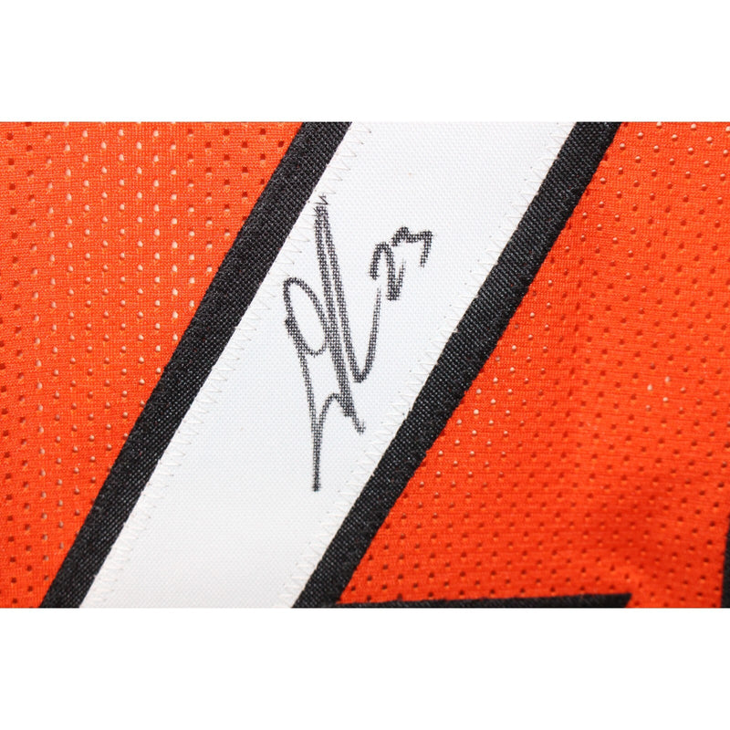 Dax Hill Autographed Cincinnati Bengals Pro Style Orange Jersey