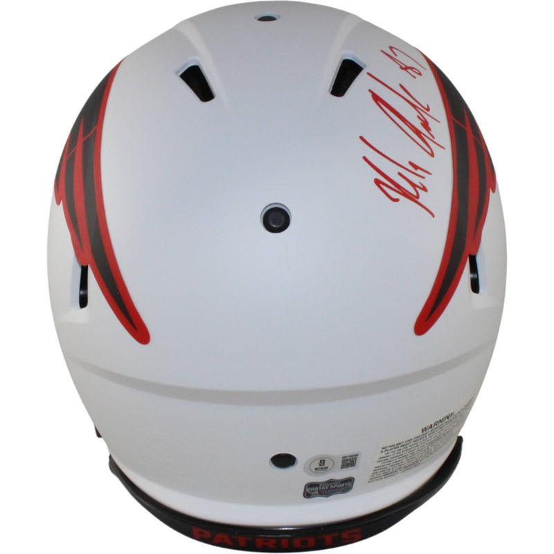 Rob Gronkowski New England Patriots Autographed Full Size Lunar Helmet