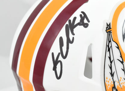 Gary Clark Signed Washington Redskins Flat White Mini Helmet