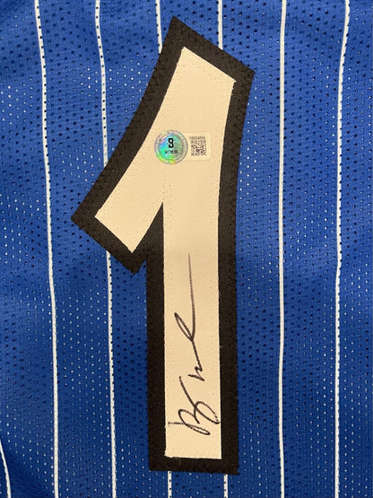 Anfernee Penny Hardaway Signed Orlando Magic Custom Basketball Jersey