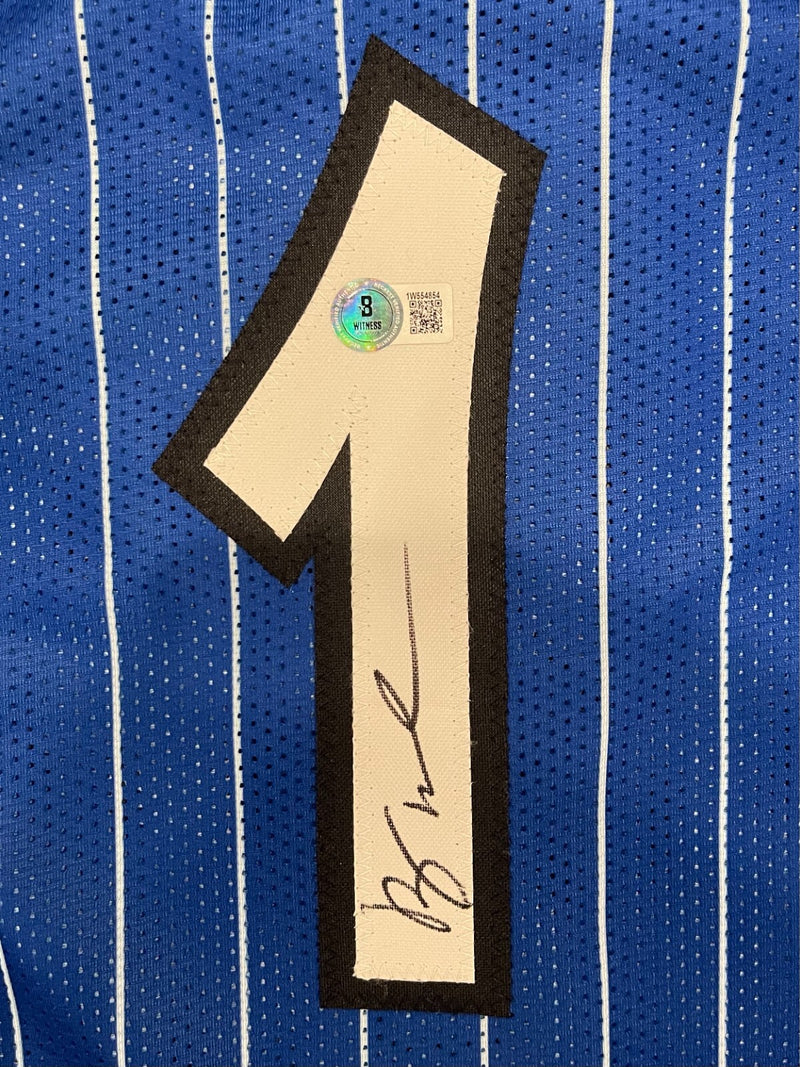 Anfernee Penny Hardaway Signed Orlando Magic Custom Basketball Jersey