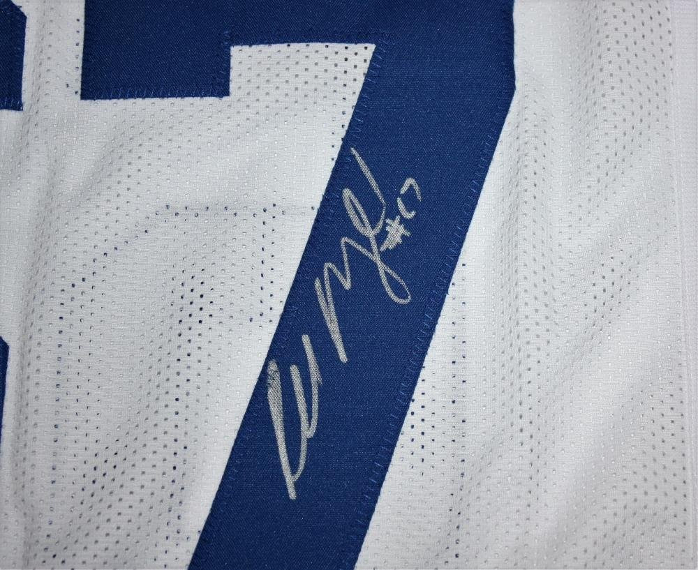 Russell Maryland Autographed White Custom Football Jersey