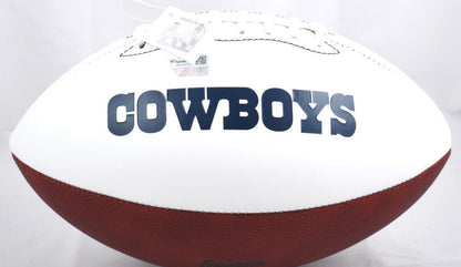 Micah Parsons Signed Dallas Cowboys Logo Football