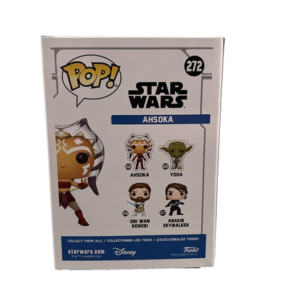 Ashley Eckstein Signed Ahsoka Tano #272 Star Wars Funko Pop w/ Inscriptions