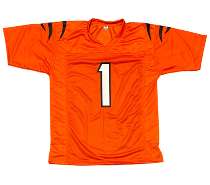 Ja'Marr Chase Cincinnati Bengals Signed Custom Jersey (BAS COA)