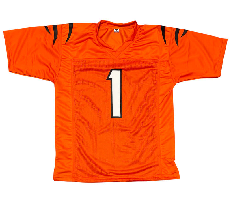 Ja'Marr Chase Cincinnati Bengals Signed Custom Jersey (BAS COA)