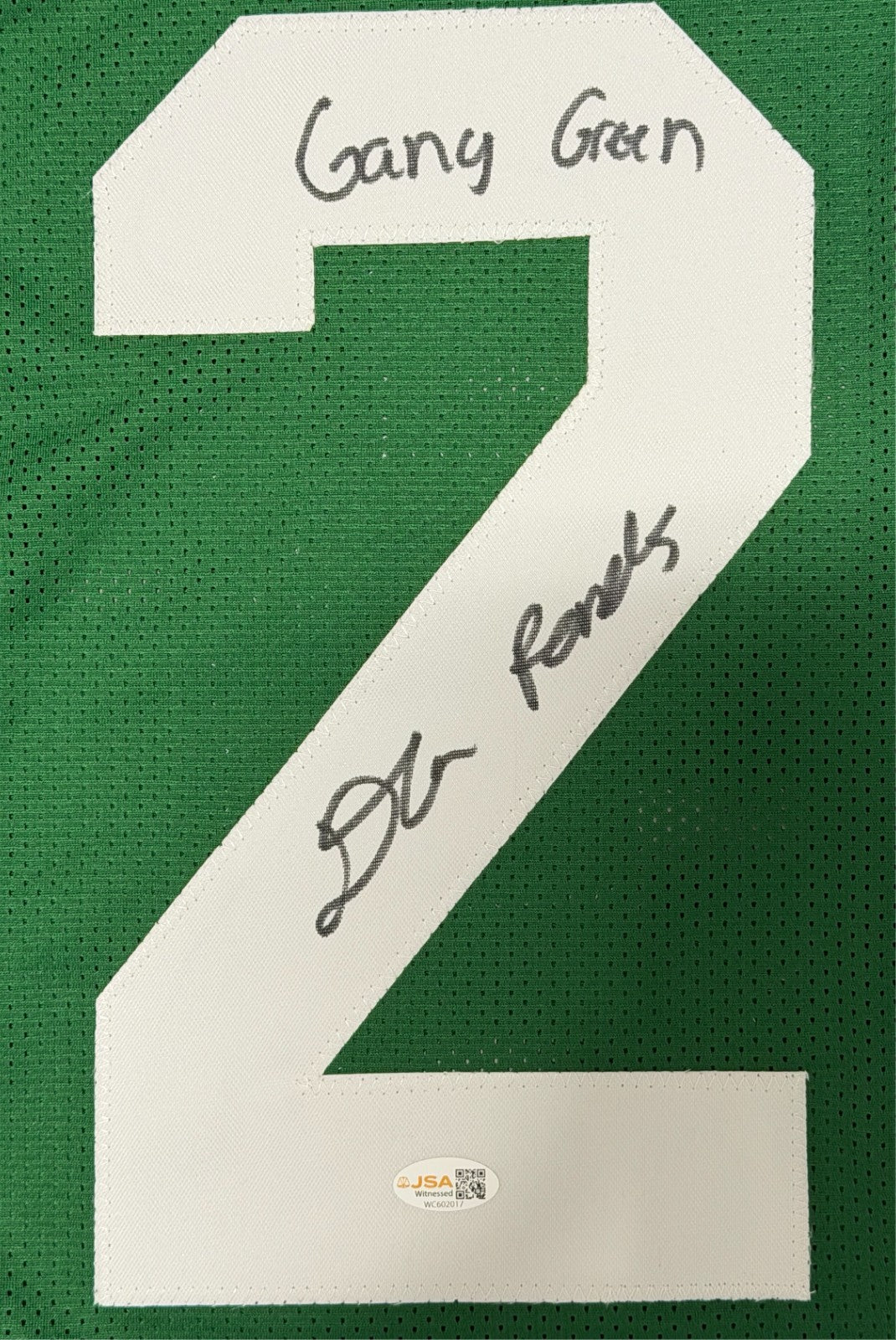 D'Angelo Ponds Signed New York Jets Custom Jersey