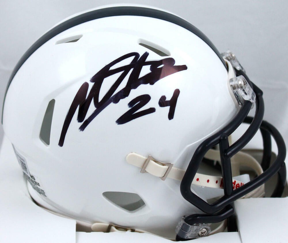 Miles Sanders Signed Penn State Nittany Lions Speed Mini Helmet